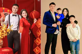 Vợ đẹp con xinh ngoài đời của Tuấn Tú - Duy Hưng "Người một nhà"