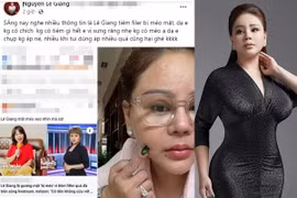 Lê Giang khoe nhan sắc thật bác tin đồn tiêm filler bị méo mặt