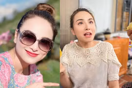 Hoa hậu Diễm Hương đang ngủ bị rắn bò ngang bụng 