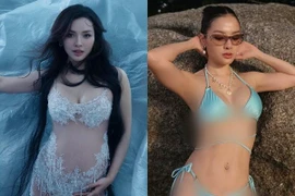 Phương Trinh Jolie khoe cơ bụng số 11 sau 3 tháng sinh con