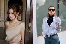 Hot face sao Việt: Thuỳ Anh diện váy lụa hở vai gợi cảm