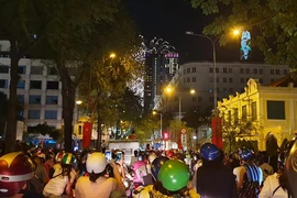 TP HCM tưng bừng pháo hoa chào đón năm mới 2019 