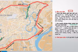 TP.HCM: Xiết chặt tổ chức giao thông đối với xe giường nằm vào trung tâm