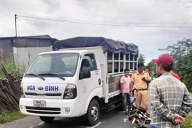 Cơ quan CSĐT Công an tỉnh Vĩnh Long tiếp nhận giải quyết vụ TNGT ở Trà Ôn