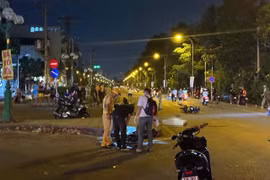 TP HCM: Hai xe máy va chạm, một người tử vong tại chỗ