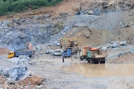 Công ty Xây dựng Trường Bản khai thác khoáng sản trái phép