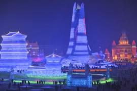 Hoàng tráng lễ hội băng tuyết Harbin, Trung Quốc