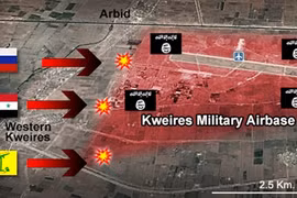 Lính thủy đánh bộ Nga lần đầu tiên tham chiến ở Syria?