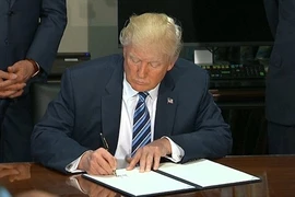 Mỹ ra sắc lệnh hành chính mới trừng phạt Triều Tiên