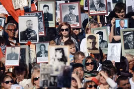 Nga: 12 triệu người tham gia diễu hành “Trung đoàn Bất tử”