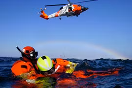 Rèn luyện kỹ năng sống sót cho phi công khi máy bay rơi