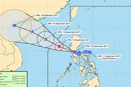 Áp thấp Maring rời Philippines, đi về phía Việt Nam?
