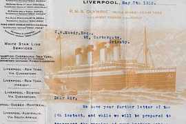 Lá thư bóc trần sự thật trong thảm họa chìm tàu Titanic 