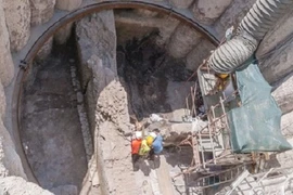 Thi công tuyến metro ở Rome, phát hiện khảo cổ đáng kinh ngạc 