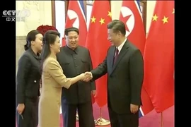 Cận cảnh vẻ đẹp dịu dàng, sang trọng của đệ nhất phu nhân Triều Tiên