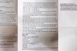 Mạo danh trường đại học ở Sài Gòn lừa tiền sinh viên