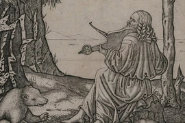 Tranh cổ 500 tuổi hé lộ chân dung Leonardo da Vinci