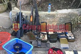 Cận cảnh bên trong "sào huyệt" của trùm ma túy ở Lóng Luông