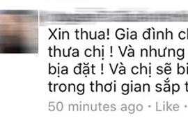 Thu Minh tiếp tục bức xúc vì bị tố nợ trăm tỷ 