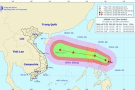 Tin mới nhất về cơn bão gần Biển Đông