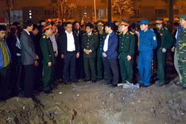 Vụ nổ kinh hoàng ở Văn Phú: Bí thư Hà Nội thị sát hiện trường