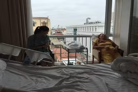 Lần đầu lộ ảnh quý tử của Mạc Hồng Quân với Kỳ Hân