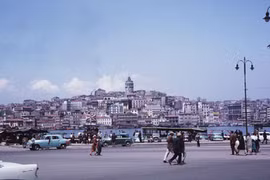 Góc ảnh thanh bình thành phố Istanbul những năm 1960