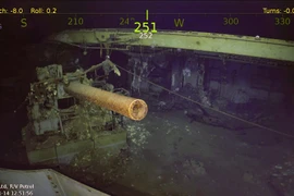 Khám phá xác tàu sân bay Mỹ dưới độ sâu 4.200m