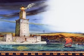 Sự thật ít biết về ngọn hải đăng Alexandria huyền thoại 
