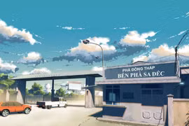 9X vẽ phong cảnh Đồng Tháp "đẹp lạ" theo phong cách anime