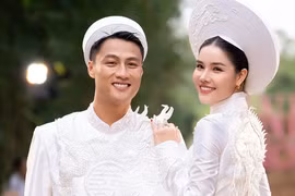 Kỳ Hân - Mạc Hồng Quân làm vedette cho BST thời trang