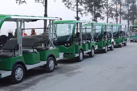 TP HCM: Thí điểm 200 ôtô điện phục vụ du khách