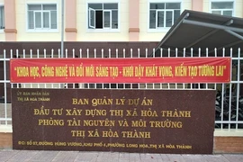 Tây Ninh: Gói thầu thi công xây lắp hơn 19 tỷ đồng về tay Cty Vũ Hoan