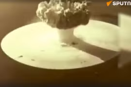 Loạt ảnh chấn động lần đầu công bố Liên Xô thử hạt nhân dưới nước