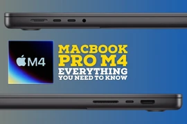 Miếng bìa carton làm lộ chi tiết cấu hình Macbook Pro M4