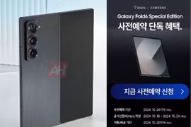 Hé lộ phiên bản đặc biệt Z Fold6 Samsung "ấp ủ" chào hàng 