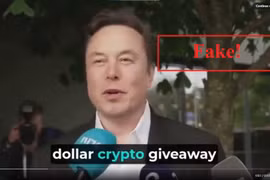 Video lan truyền Elon Musk tặng 20 triệu đô tiền số là deepfake