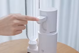 Soi chi tiết máy đun nước Xiaomi Mijia bé như bình giữ nhiệt