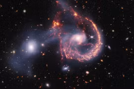 NASA công bố ảnh độc: Nụ cười ma quái từ vũ trụ