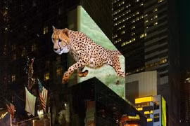 Hình ảnh 3D còn tuyệt vời hơn khi không sử dụng kính