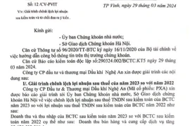Dầu khí Nghệ An bị nghi ngờ khả năng hoạt động liên tục