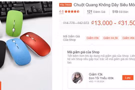 Chuột không dây 13.000 đồng, giá rẻ khó tốt 