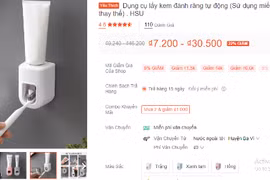 Bộ nhả kem đánh răng tự động giá rẻ thành... bỏ đi