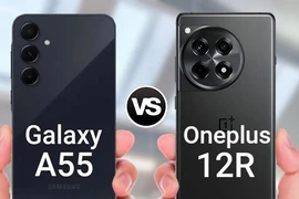 Smartphone vừa túi tiền, mua Samsung Galaxy A55 5G hay OnePlus 12R? 