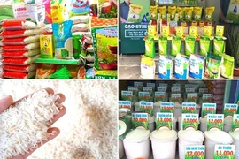 Giá gạo bán lẻ giảm nhẹ 
