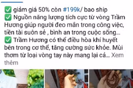 Loạn giá vòng tay trầm hương
