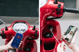 Bí quyết lái xe tay ga an toàn cho phái nữ mùa mưa dông 