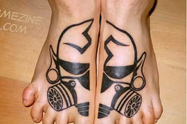 Những hình xăm chân táo bạo nhất