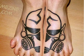 Những hình xăm chân táo bạo nhất