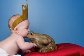 Ảnh bé hóa thân thành nhân vật trong cổ tích